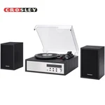 Crosley CR7022A-BK Sloane Bluetooth Shelf System Record Player Black. Fixed Price $139.95.