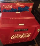 Vtg 1988 Coca-cola Cooler Radio-cassette Player OTR1949 Tested W Box Read. Fixed Price $20.00.