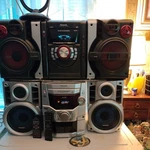 Lots Of 2 Units Panasonic Stereo SA-AK110 And SA-AK330 Complete W/ Remote.. Fixed Price $220.00.