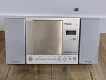 Panasonic SA-EN25 Cd Radio Aux Stereo System W/ Remote Tested Working. Fixed Price $120.00.