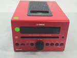 Yamaha MCR-B142 Micro Component System Bluetooth/ Cd/radio /usb Black Red. Fixed Price $126.00.