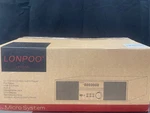 Lonpoo Stereo Shelf System For Home, Vintage Cd Player 40W Rms Micro Mini. Fixed Price $74.40.