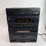 Broken Jvc CA-MX44BK Cd Dual Cassette Tuner Player Does Not Read Disc. Fixed Price $149.99.