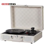 Crosley CR8005F-AC Cruiser Plus Bluetooth Record Player Almond Checkerboard. Fixed Price $94.99.