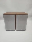 Jvc Speaker System SP-FSG5 90 Watt Tall Wooden With Gray Grille Covers. Fixed Price $29.87.