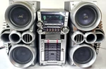 Jvc HX-GX7 Stereo System 5 Cd Changer Cassette Player ''read Description''. Fixed Price $320.00.
