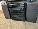Jvc CA-MX30BK Compact Audio Component System Cd/tuner/dual Cassette Read. Fixed Price $54.99.