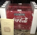Coca-cola Cooler Radio Am/fm Cassette Player OTR-1949 Red Soda Theme New. Fixed Price $74.88.