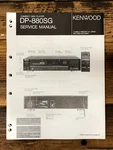 Kenwood DP-880SG Cd Player Service Manual *original*. Fixed Price $14.97.
