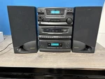 Magnavox FW29MX3701 Dual Cassette Deck Cd Changer With Speakers Tested/works. Fixed Price $148.00.