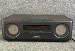 Yamaha TSX-120 Ipod/iphone Dock Alarm Clock Fm Radio Black. Fixed Price $95.00.