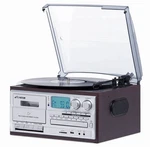 Victor VWRP-4200-ES Cosmopolitan 8-IN-1 Turntable Music Radio Espresso. Fixed Price $150.00.