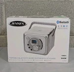 Jensen CD-555 Portable Bluetooth Player Fm Radio Boombox Open. Fixed Price $39.99.