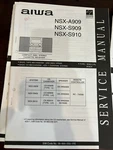 Aiwa NSX-A909 NSX-S909 NSX-S910 Repair Service Manual 864 1118 Usa **original**. Fixed Price $22.99.