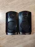 Onn Stereo System Replacement Speakers, ONA12AV024, Black Full Response 4". Fixed Price $19.99.