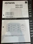 Aiwa NSX-S22 NSX-A22 Repair Service Manual 853 1158 Usa **original**. Fixed Price $26.99.