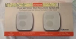 Aiwa Dual Wireless Wall Mounted Speakers. Fixed Price $75.00.