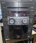 Sony Compact Disc Deck Receiver MHC-F100, Mega Storage 50+1 Radio & Work. Fixed Price $48.95.
