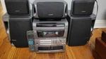 Aiwa CX-NMT70 Audio Surround System 3 Cd Changer Dual Cassette Player W/ Remote. Fixed Price $499.00.