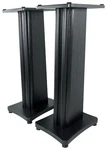 (2) Rockville SS28B 28" Speaker Stands Fits Definitive Technology PROMON800. Fixed Price $134.95.