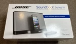 Bose Sound Dock Series Iii Digital Music System Apple New Sealed Box. Fixed Price $249.99.