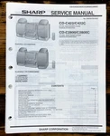 Sharp CD-C422 Stereo Service Manual *original*. Fixed Price $14.97.