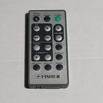 Fisher Remote Control SLIM-1400 Tested Works. Fixed Price $39.99.