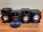 See Video Lg CM6520 Xboom Hifi Cd Changer Usb Ipod Aux X-bass Subwoofer Rare. Fixed Price $1020.00.
