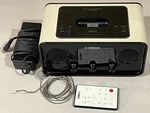 Yamaha TSX-70 Desktop Audio System Clock Radio Aux Ipod Dock. Fixed Price $125.00.