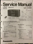 Panasonic SA-CH33 SACH33 SC-CH33 Service Manual **original**. Fixed Price $18.99.