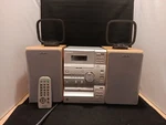 Sony CMT-CP11 Cd Tape Radio W/ Speakers & Remote Don't Work Does. Fixed Price $99.95.