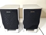 Aiwa LCX-350 Bookshelf Speakers Pair Of 2, Tested & Working. Fixed Price $41.00.