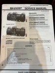 Sharp CD-C472 CD-C3400 CDC-3400C CD-C3800 CDC-C3800C Service Manual *original*. Fixed Price $14.19.