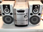 Sony CMT-HPX9 5-DISC Cd Changer Stereo System Am/fm Cassette Tape MP3 Player. Fixed Price $99.99.