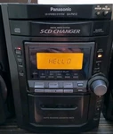Panasonic SA-PM12 5 Disc Cd Changer Stereo System Cassette Radio Bi-amp Tested. Fixed Price $116.11.
