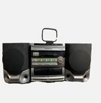 Philips Magnavox FW545C Mini Hifi Stereo System 3 Cd Dbl Cassette Am/fm Read. Fixed Price $89.95.