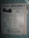 Sharp SD-302U Service Manual Original Repair Book Stereo Tuner Radio Turntable. Fixed Price $25.00.