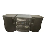Vintage Jvc MX-D401T Home Bookshelf Stereo System 3-DISC Cd Aux Tape No Remote. Fixed Price $130.19.