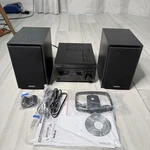 Denon D-M41 Hi-fi System Bluetooth Cd Receiver + Bookshelf Speakers *no Remote*. Fixed Price $489.99.