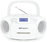 Emerson EPB-3003 Portable Cd/cassette Boombox With Am/fm Radio, White. Fixed Price $58.99.