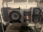 Sony MHC-EC99I Shelf Stereo Radio, Cd, Ipod Dock, Subwoofer, Speakers, Working. Fixed Price $190.00.