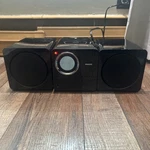 Philips DCM109/37 Compact Stereo System-cd-radio-ipod Dock-speakers With Remote. Fixed Price $50.00.