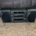 Vintage Rca RP8530A 1990 Home Stereo System Am/fm Dual Cassette And Cd Player. Fixed Price $199.99.