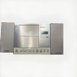 Vintage 06 Panasonic SA-EN25 Cd Stereo System MP3 Radio Player Detached Speakers. Fixed Price $149.99.