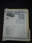 Sharp CD-C606/C1900 CP-C606/C1900 Service Manual Original Repair Book. Fixed Price $49.99.