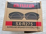 Aiwa SX-R275 Surround Speaker System (2 Pcs.) New Open Box. Fixed Price $37.99.