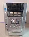 Sony MHC-EC50 Mini Hifi Stereo Cd 3 Disc Changer Cassette Amfm No Speakers Works. Fixed Price $49.99.
