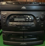 Sharp Mini Component System Model CD-C454 Vintage 1995. Fixed Price $70.40.