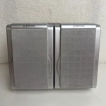 Emerson Bookshelf Wall Mounted MS3105 Speakers 60-1407 Grey Ohm Tested Working. Fixed Price $67.87.