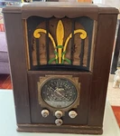 Vintage 1936 Zenith 6-S-27 Large Art Deco Wooden Tombstone Ac Tube Radio. Fixed Price $499.99.